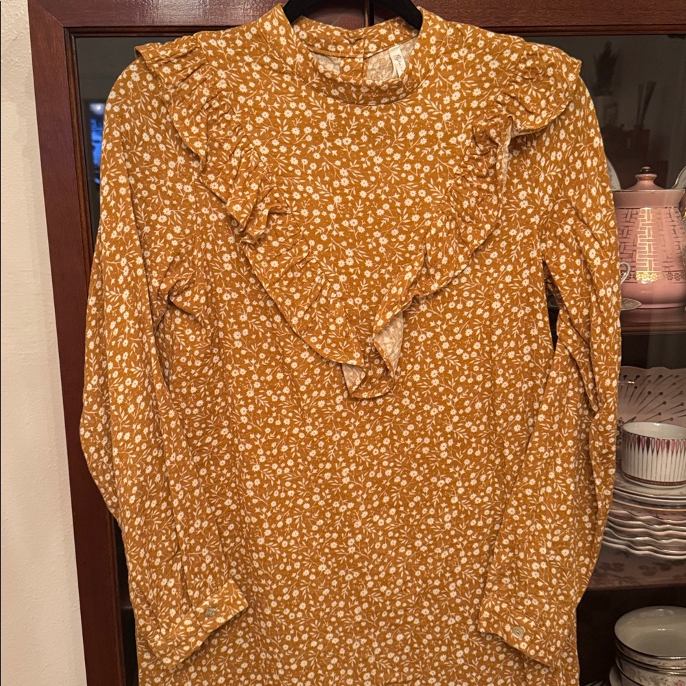 Rylee + Cru Marigold Ruffle Dress - Picture 4 of 8